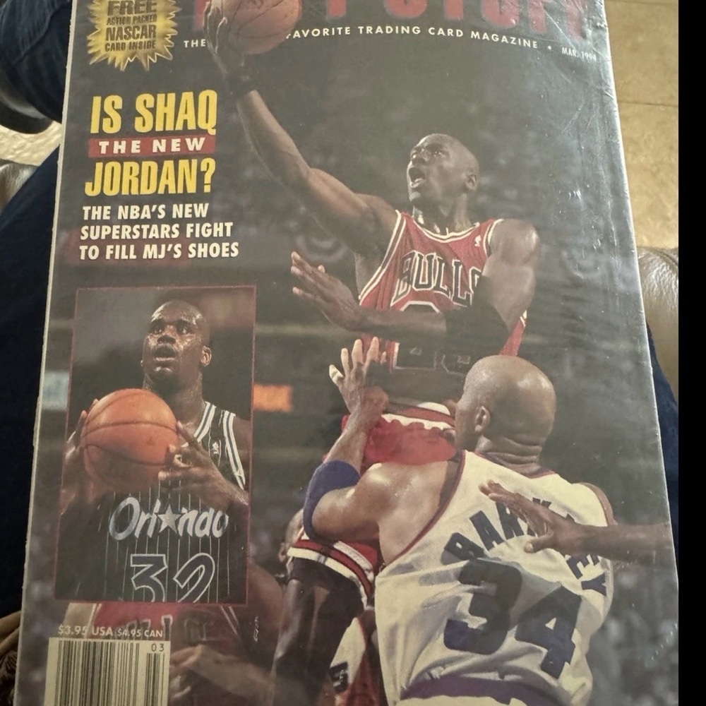 Tuff Stuff Magazine March 1994 Vintage Is Shag the New Jordan